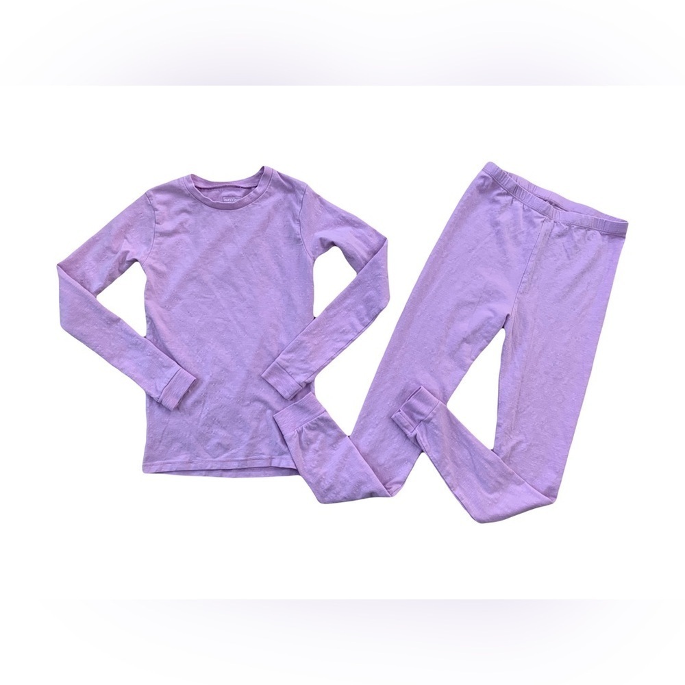 Burt's Bees Size 10 Lavender Purple Two Piece Pajamas